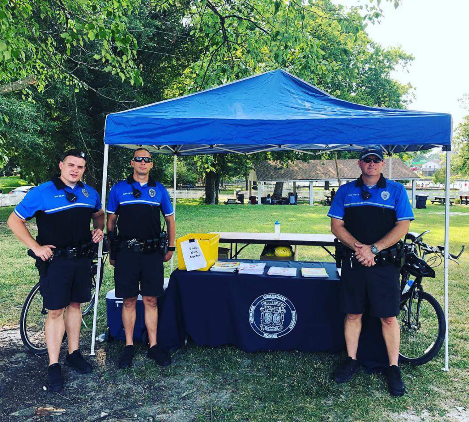 Millsboro bicycle police (copy)